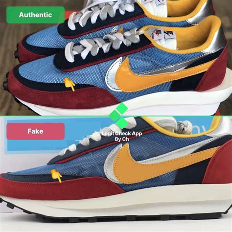 nike sacai vaporwaffle fake vs real|nike sacai waffle release date.